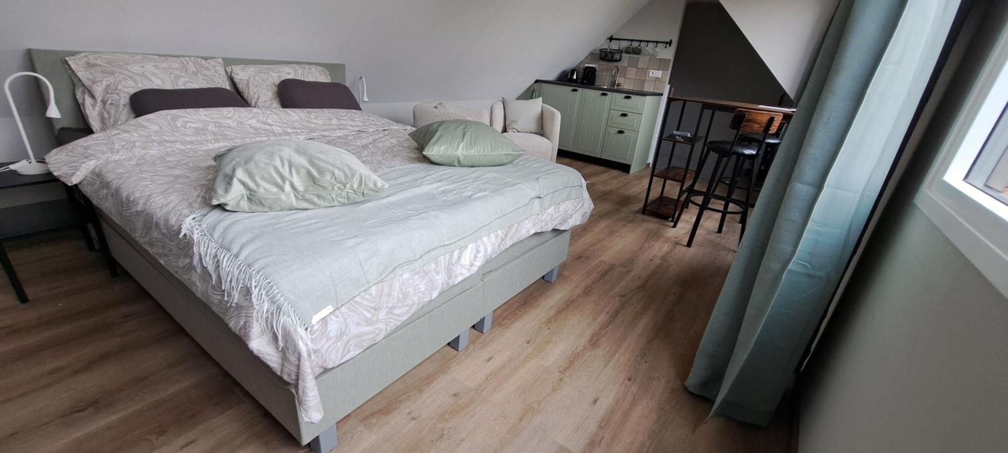 B&B De Blauwe Melkbus Harskamp Buitenkant foto